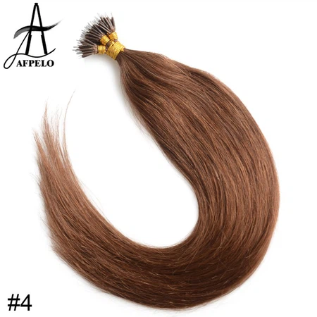 Curly Nano Ring Hair Extensions