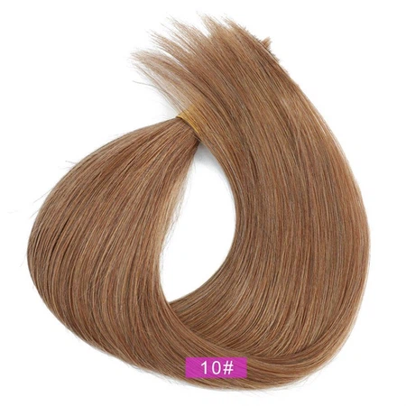 Brown Tape in hair extensions